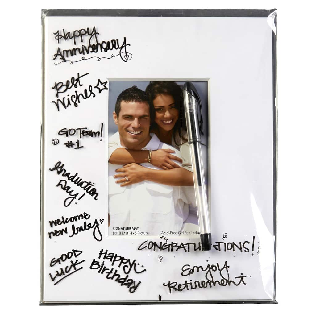 White Signature Mat By Studio Decor